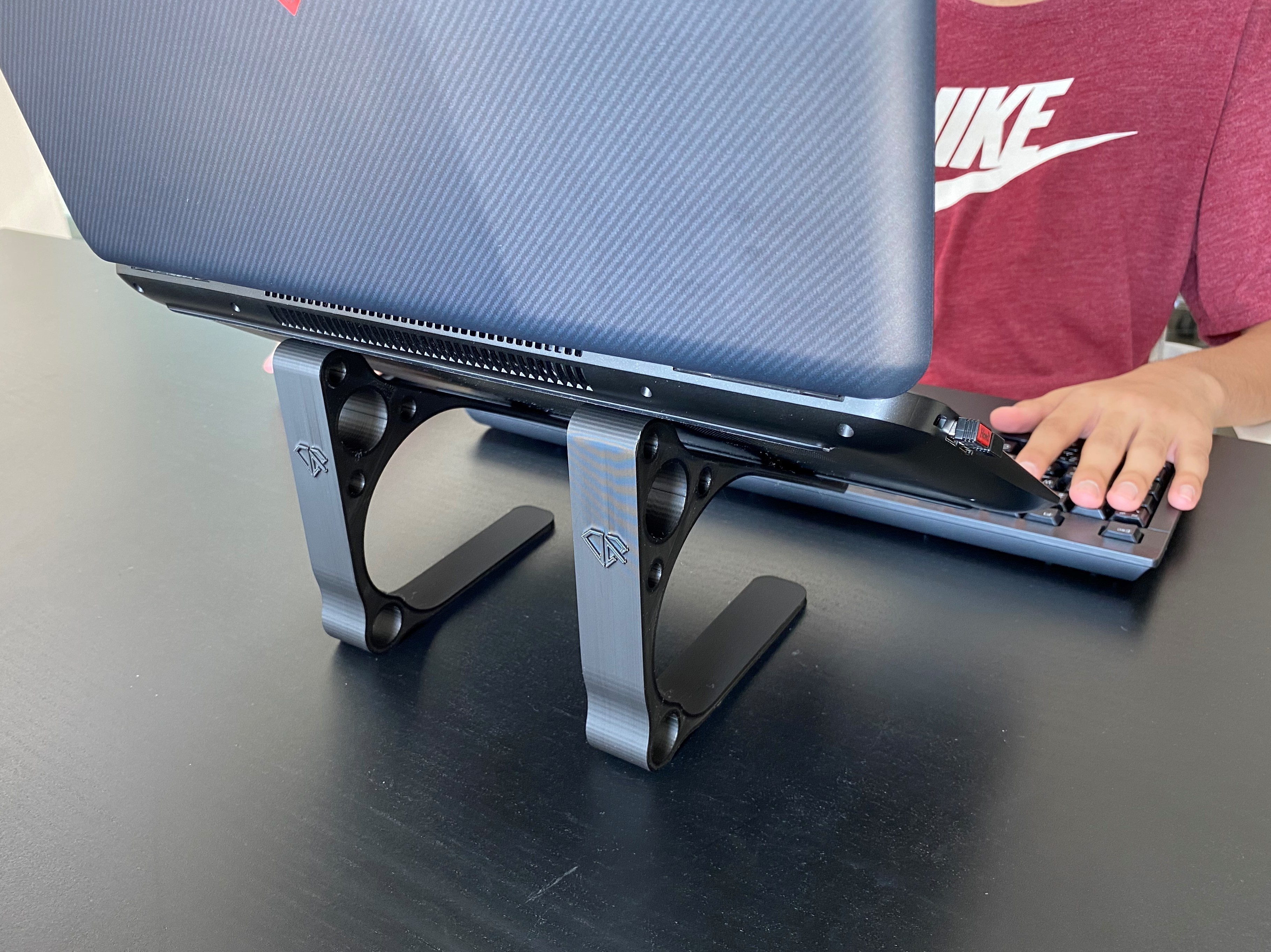 STL file Laptop Riser Stand・3D printer model to download・Cults
